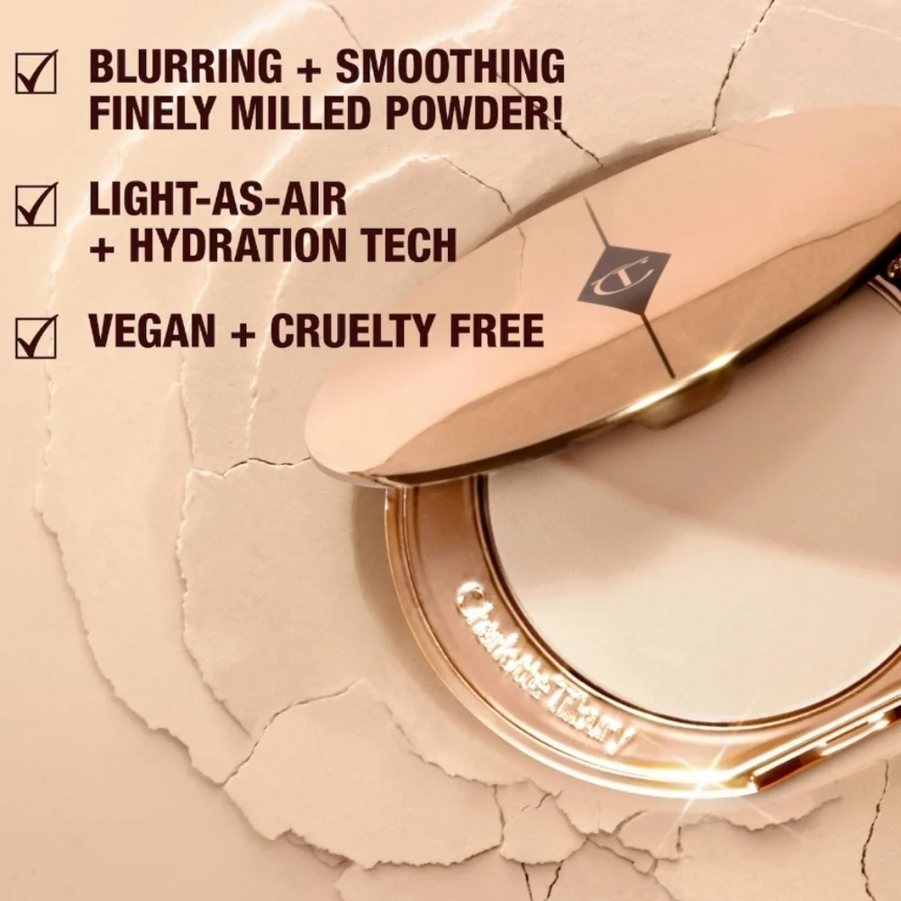 Charlotte Tilbury Ltd Ed Complexion Perfecting Micro Powder: Med (2), .28oz, NIB